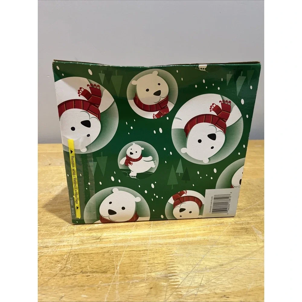 Kleenex‎ Christmas Holiday Polar Bear Hand Paper Towels Ornaments 2010 New